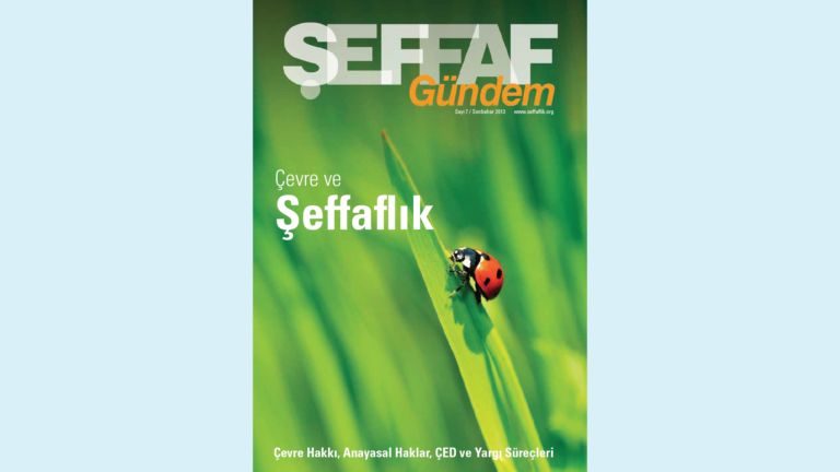 Şeffaf Gündem #7: Çevre ve Şeffaflık