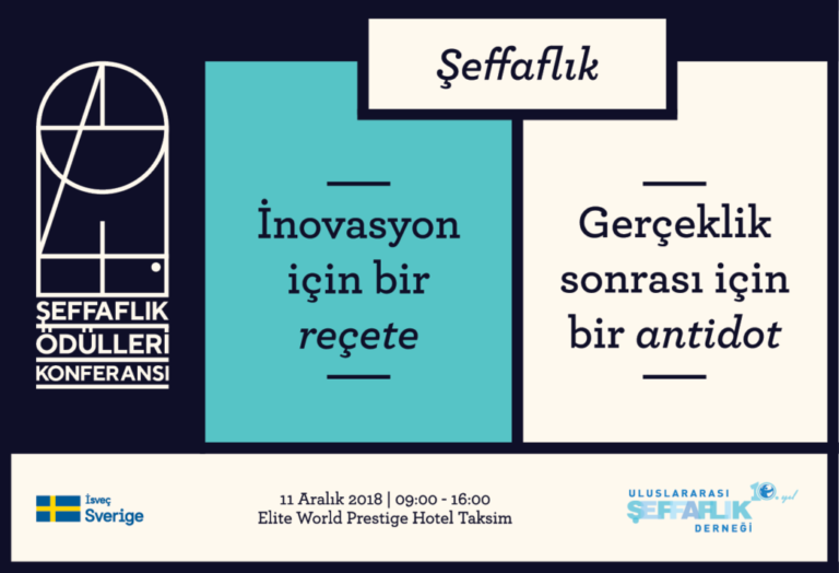 2018 Şeffaflık Ödülleri Töreni Gerçekleştirildi!