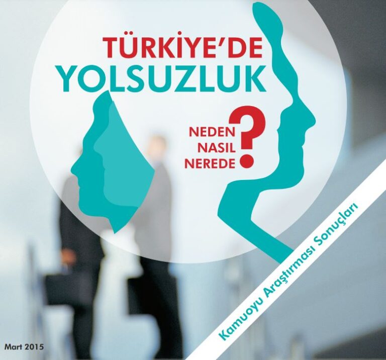 Corruption in Turkey. Why, How, Where? The Results of Public Opinion Survey